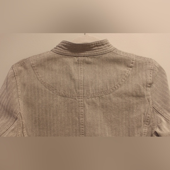 Isaac Mizrahi Grey Denim Jacket in size S - Picture 9 of 16